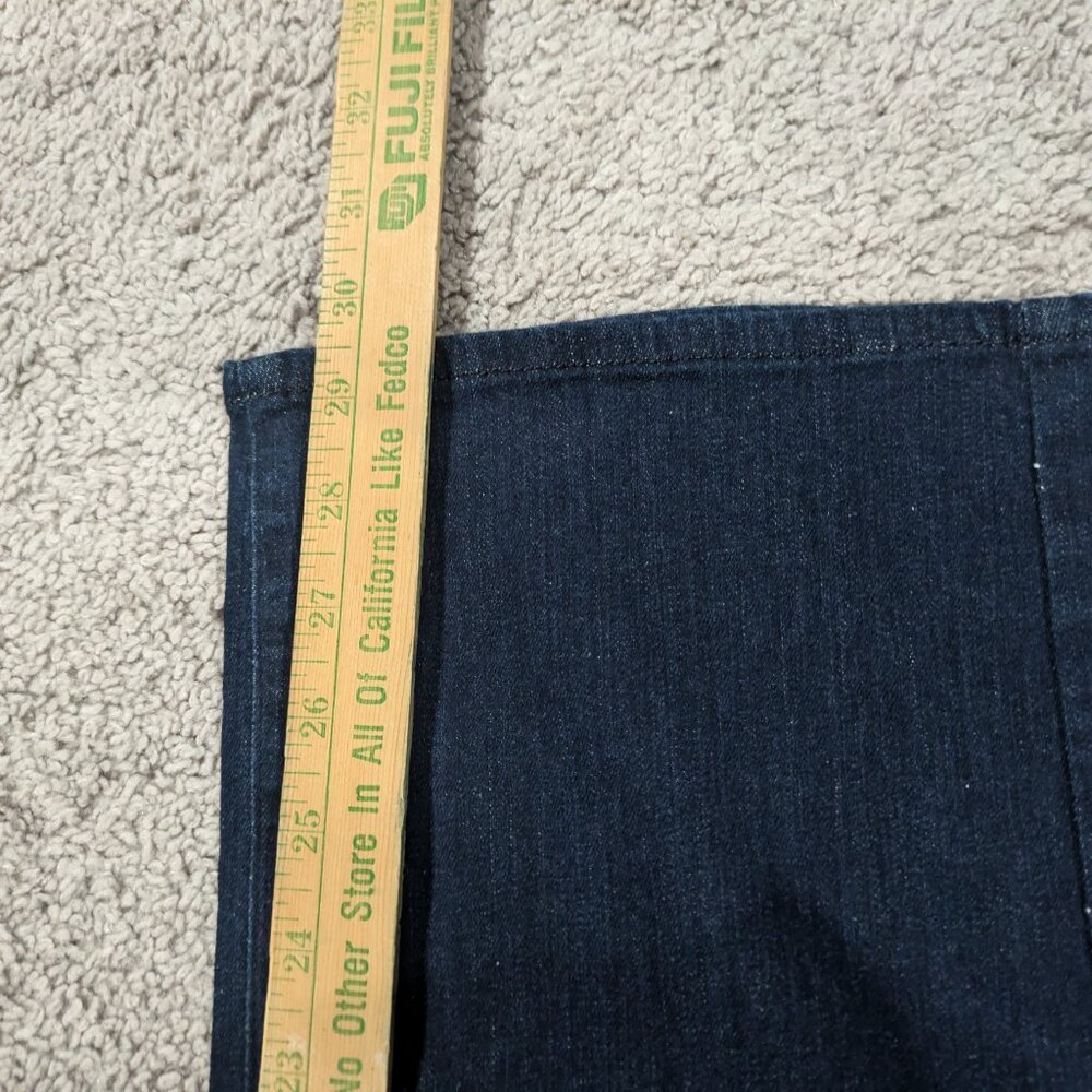 NYDJ Marilyn Straight dark wash Size 14P - Picture 7 of 9